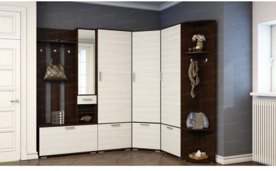 Модульная угловая прихожая Ника (композиция 5)