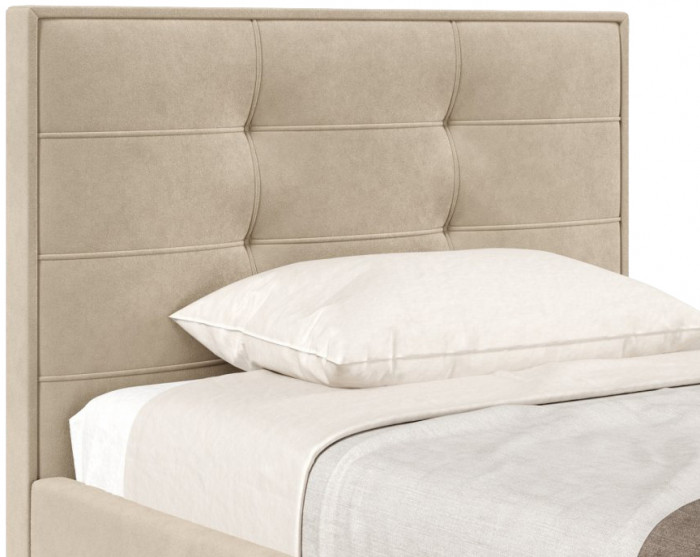 Кровать с подъёмным механизмом 1200 Римини, бежевый 729