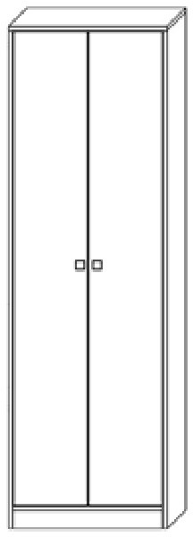 Шкаф двухдверный 