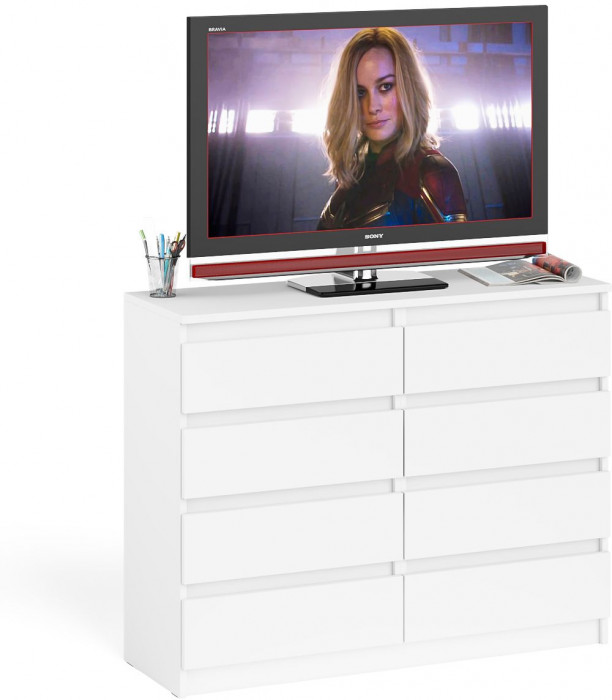 Мори Комод МК1200.8, белый