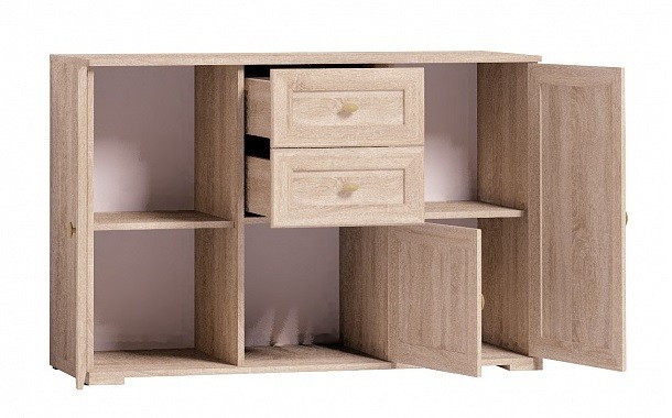 Тумба высокая Sherlock 5, дуб сонома