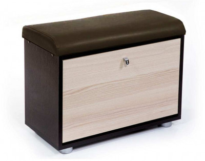 Обувница МС-1 венге/ясень шимо светлый/умбер