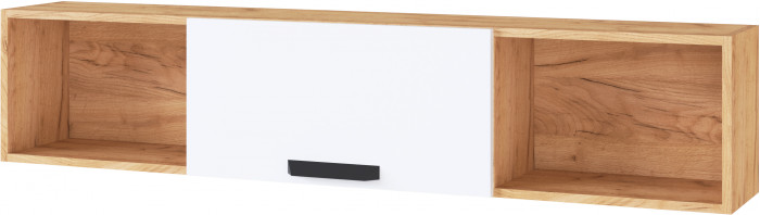 Модульный Офис Квартет-13, композиция 2, Дуб крафт золотой/Белый