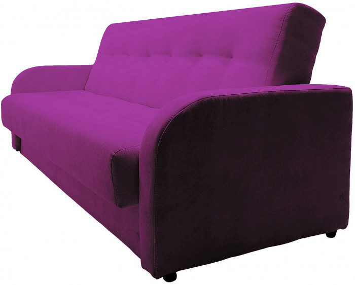 Диван-книжка ЛОНДОН фиолетовый 140 ЛЮКС ППУ