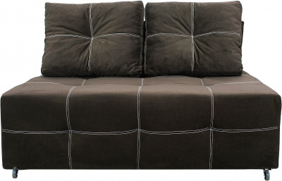 Диван аккордеон Марс Мини велюр коричневый 160