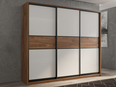 Шкаф-купе Кааппи 11 Кастелло Бренди 240х45х230 см