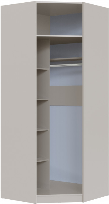 Шкаф угловой Апполия, Кашемир/Сантьяго софт