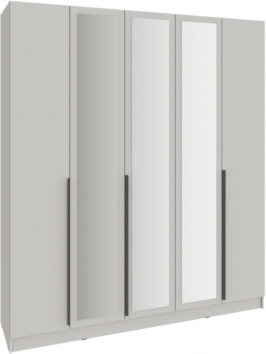 Шкаф Мадрид (2,0) с 3 ящ. внутри с зеркалом, Кашемир