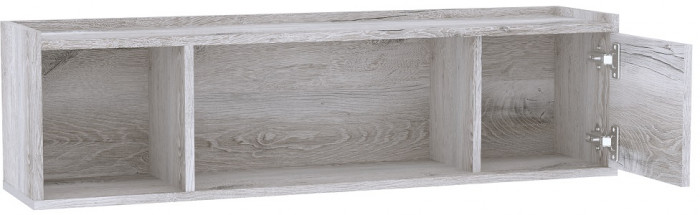 Полка навесная Флекс 10 Дуб Шавиниган