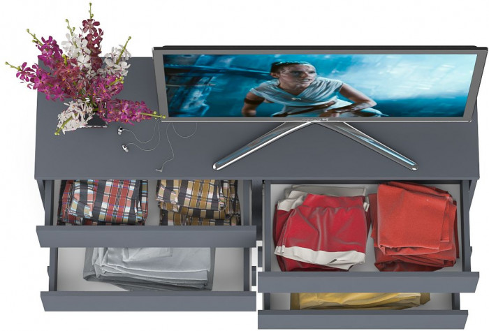 Мори Комод МК1380.6, графит