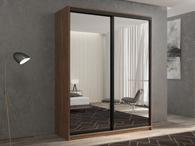 Шкаф-купе Кааппи 1 Морское Дерево Винтаж 140х60х230 см