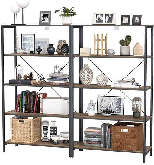 Трувор 13.151.01 Стеллаж + 13.151.01 Стеллаж, дуб гранж песочный/интра