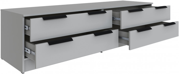 Тумба ТВ Мадрид №1 (1,8), Камень серый