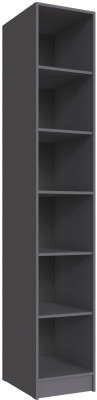Стеллаж Мадрид (0,4), Графит серый