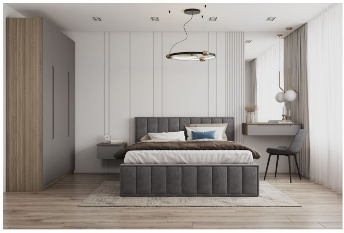 Кровать Лана 160, Пудра