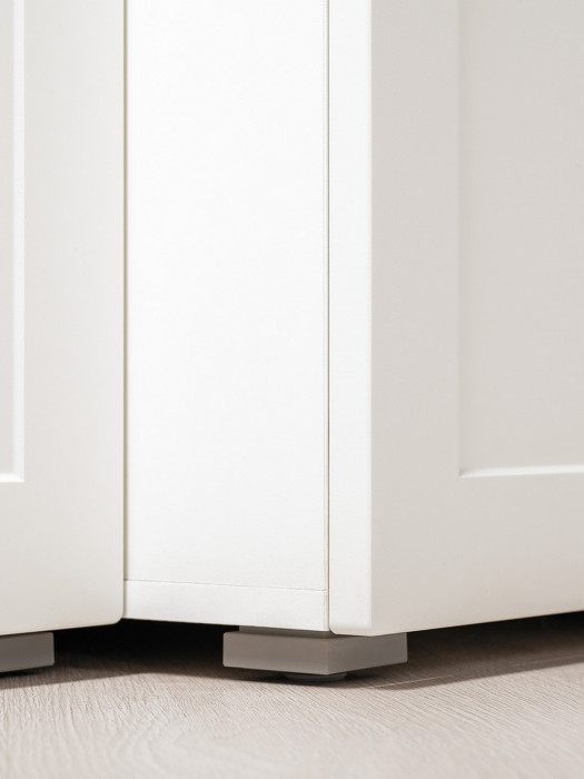 Остин Прихожая 62, белый шагрень/дуб крафт золотой