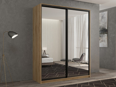 Шкаф-купе Кааппи 1 Эвок Прибрежный 140х45х230 см