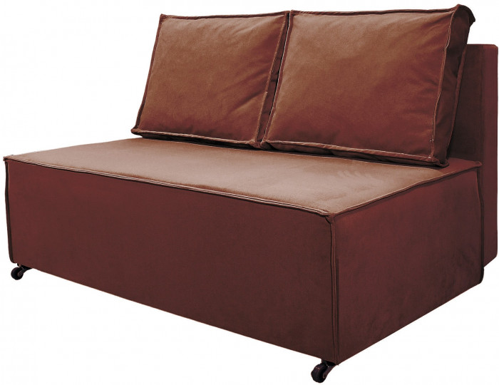 СПБ Диван аккордеон Лофт Мини 120 коричневый