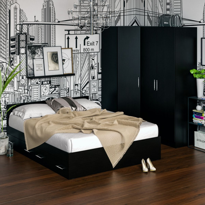 Спальня Стандарт 2-1600Я, венге