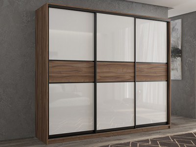 Шкаф-купе Кааппи 11 Орех Тьеполло 210х60х230 см