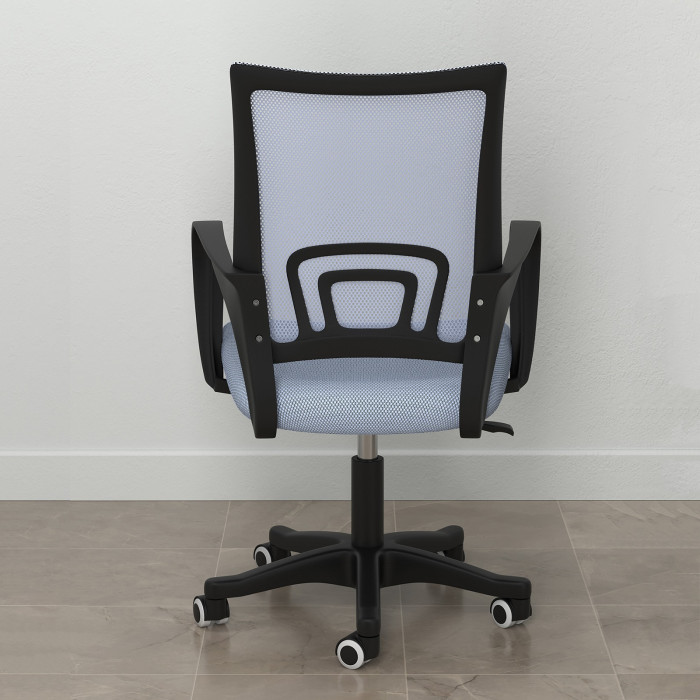 Кресло компьютерное Мебель--24 103, цвет серый, ШхГхВ 59х56х83-94 см., максимальная нагрузка 120 кг.