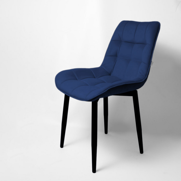 Стул "Бостон" черный матовый Velutto 26 океан