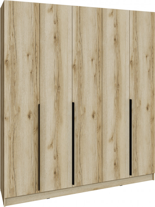 Шкаф Мадрид (2,0) с 3 ящ. внутри без зеркала, Дуб делано