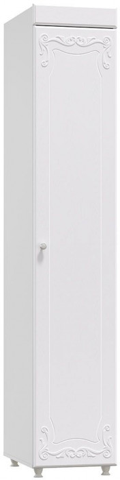 Шкаф-пенал 1дв. (гл.560) Италия ИТ-33 белое дерево