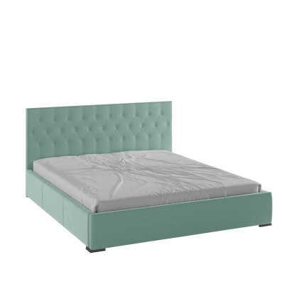 Октавия Кровать интерьерная 180 мятный ромб, ПМ