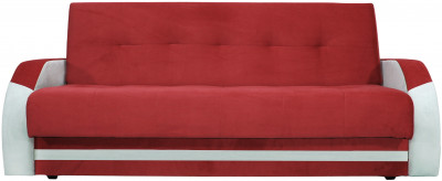 Диван-книжка Феникс 140 красный, пружинный блок Боннель