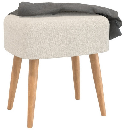 Банкетка 6-5135ТКШбеж Полли, ткань бежевая