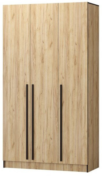 Шкаф Бастион ЛДСП 1200 (Крафт золотой / Белый древесный)