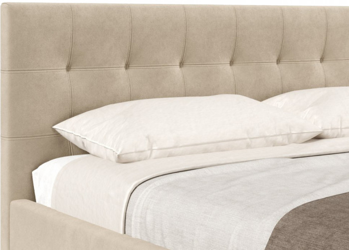 Кровать с подъёмным механизмом 1800 Турин, бежевый 729