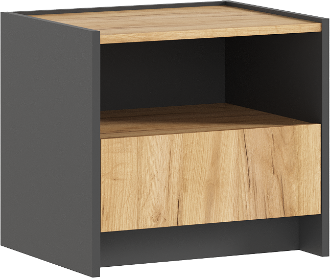 Спальня Остин Дуб крафт/Графит