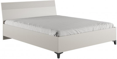 Кровать с основанием Ника (1,6м), Бежевый, Кашемир