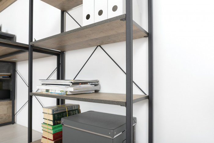 Трувор Гостиная 056, дуб гранж песочный/интра