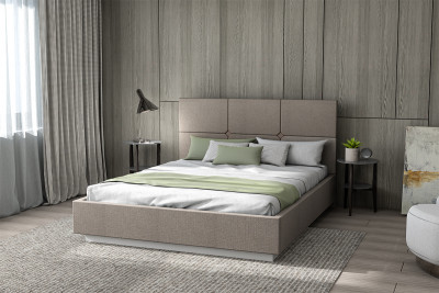 Кровать "Соната" арт.004 с настилом ЛДСП, 160х200 - Sherlock 932