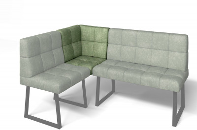 Кухонный диван Реал МУ 590 Мохито/Черный муар