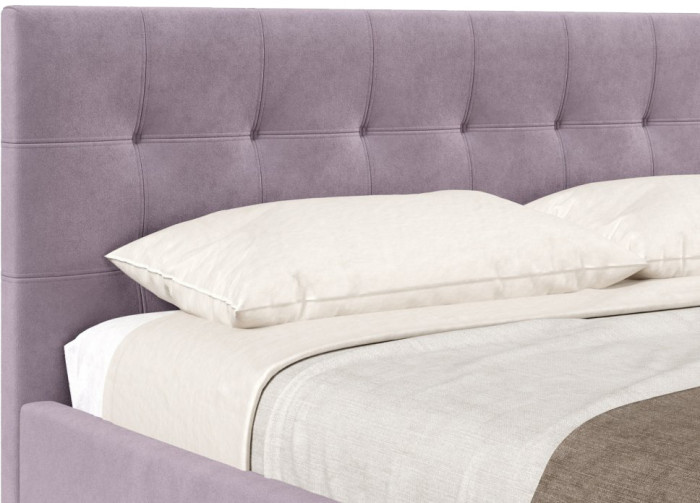 Кровать с подъёмным механизмом 1800 Турин, лаванда 108