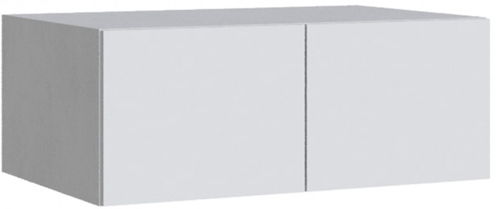 Шкаф Мадрид, композиция 19, Белый/Ателье светлое