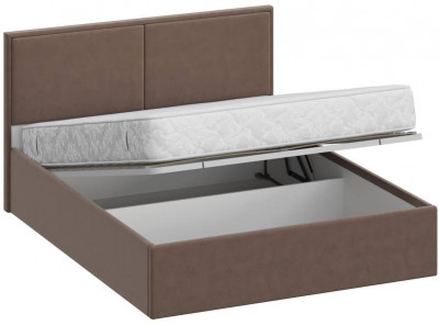 Кровать 120 с подъемным механизмом КРП-430-М-12, Микровелюр Zeekr-11