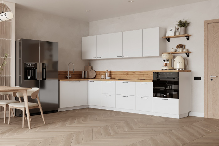 КГ Угловой 1500х3150 (без пм) Эмаль, Белый  Арника РМ