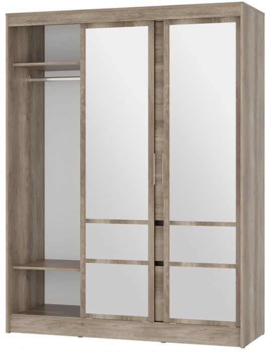 Шкаф-купе ШКК-06 Энигма дуб каньон/венге