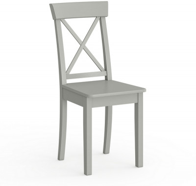 Стул Мебель--24 разборный Гольф-14, цвет серый, деревянное сиденье серое, ШхГхВ 41х42х95 см., от пола до верха сиденья 47 см.