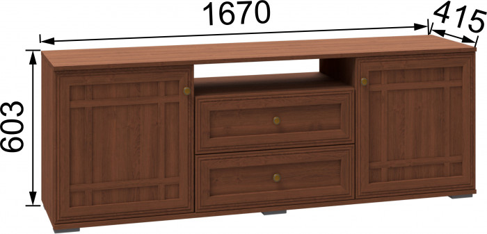 Ричард Тумба для ТВ-техники РТ-1 орех донской