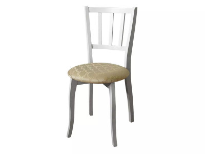 Стул С-32 белый/андрис бежевый