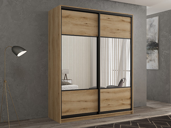 Шкаф-купе Кааппи 6 Эвок Прибрежный 160х60х230 см