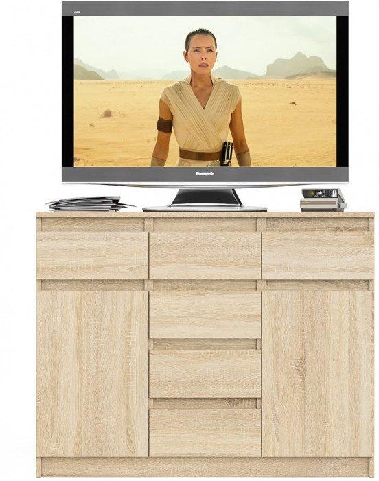 Мори Комод МК1200.4, дуб сонома