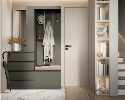 Прихожая Крона, Графит