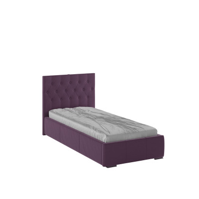 Октавия Кровать интерьерная 900 винный ромб, ортопед